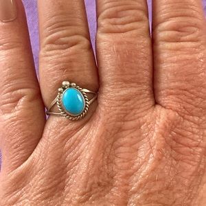 Sterling Silver turquoise ring
